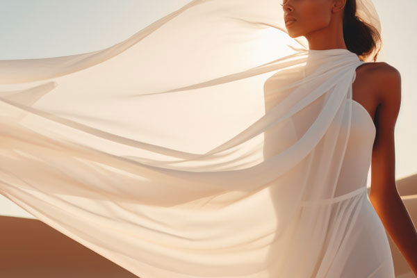 Total White Look Women