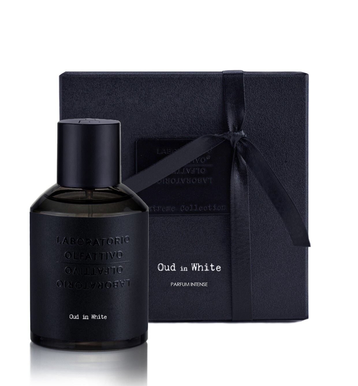 oud in white laboratorio olfattivo