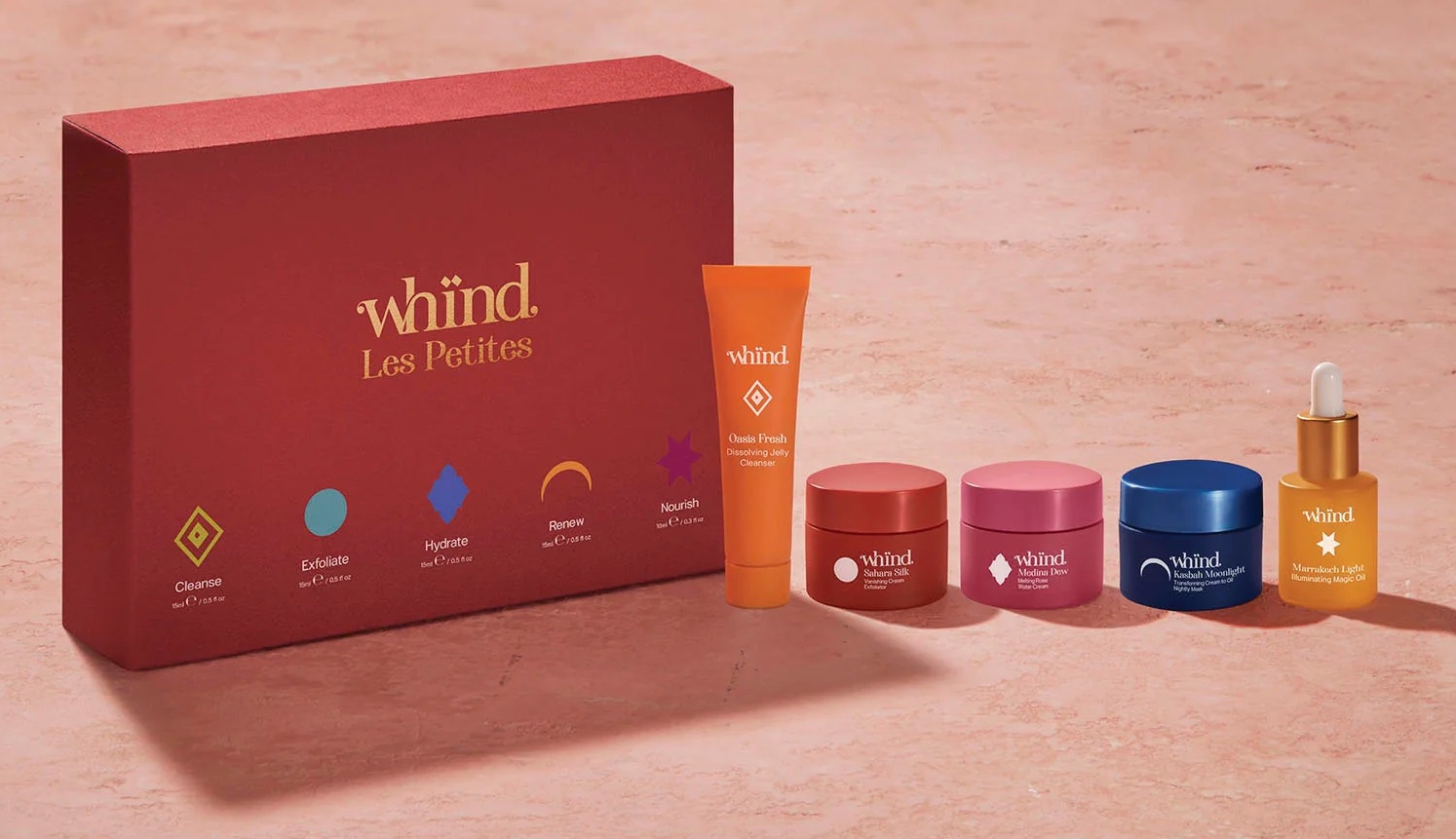 whind skincare sampler
