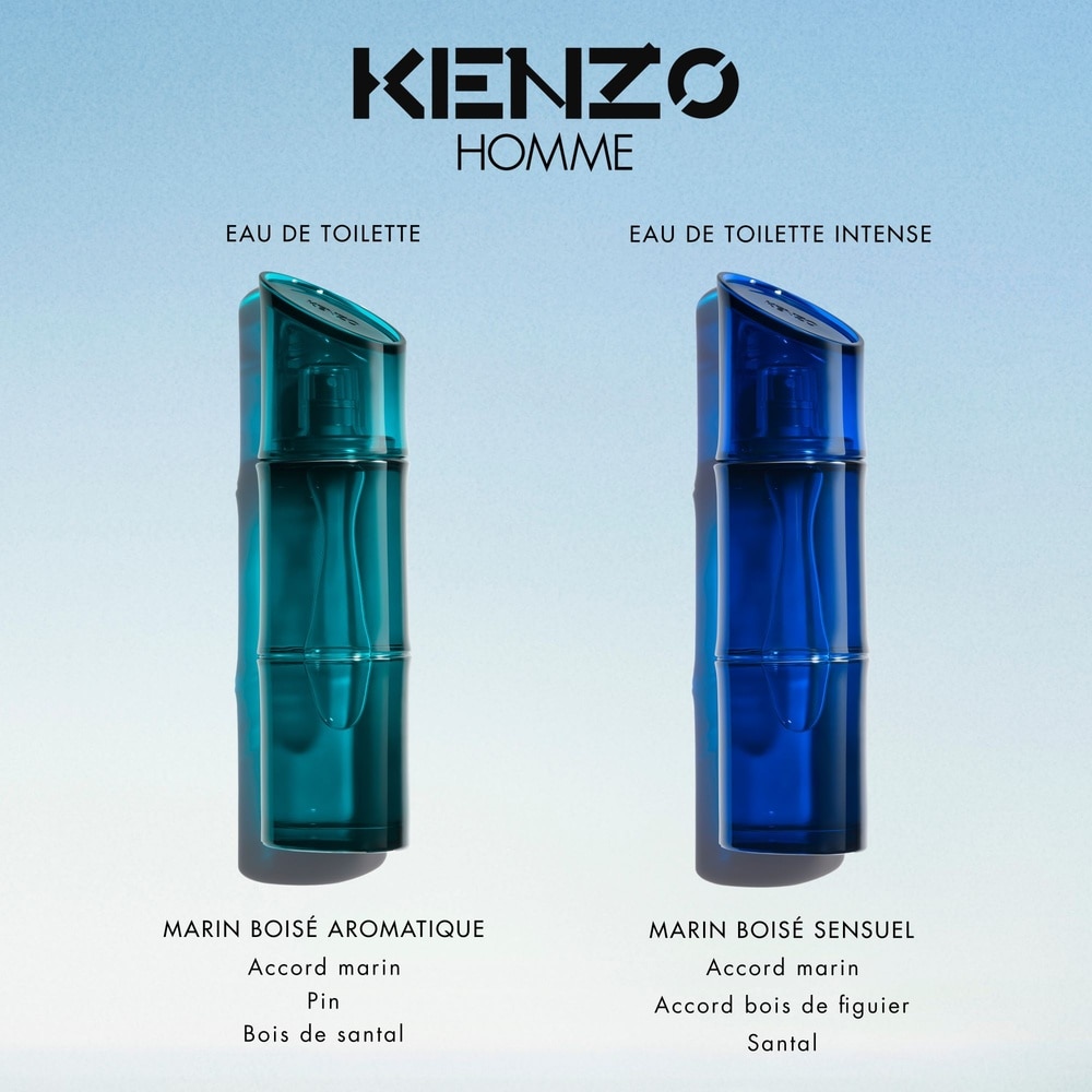 KENZO HOMME Eau de Toilette Intense, symbol of a more beautiful world - LVMH