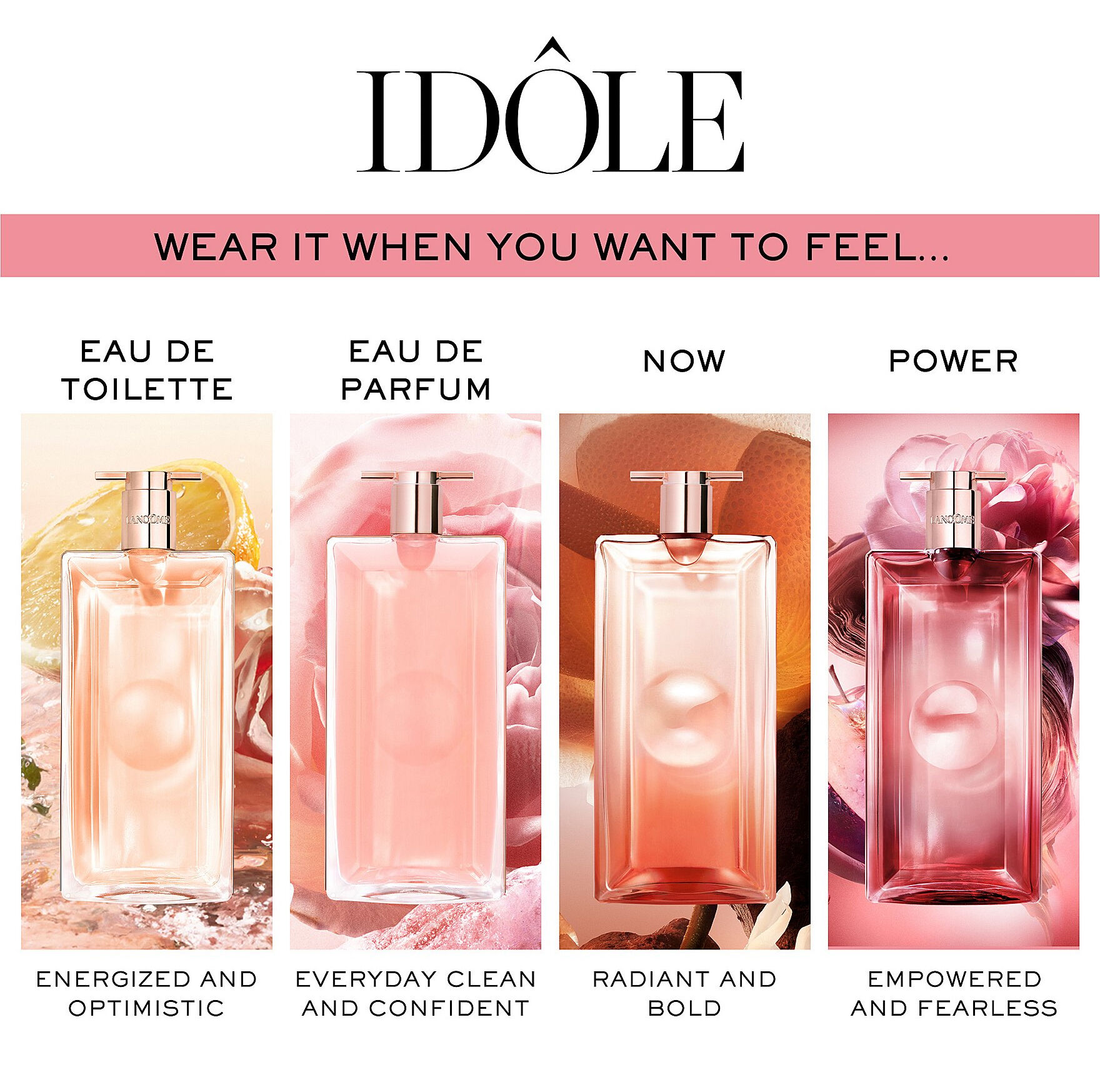 Lancôme Idôle Le Parfum Refillable, 3.4 oz. - Macy's