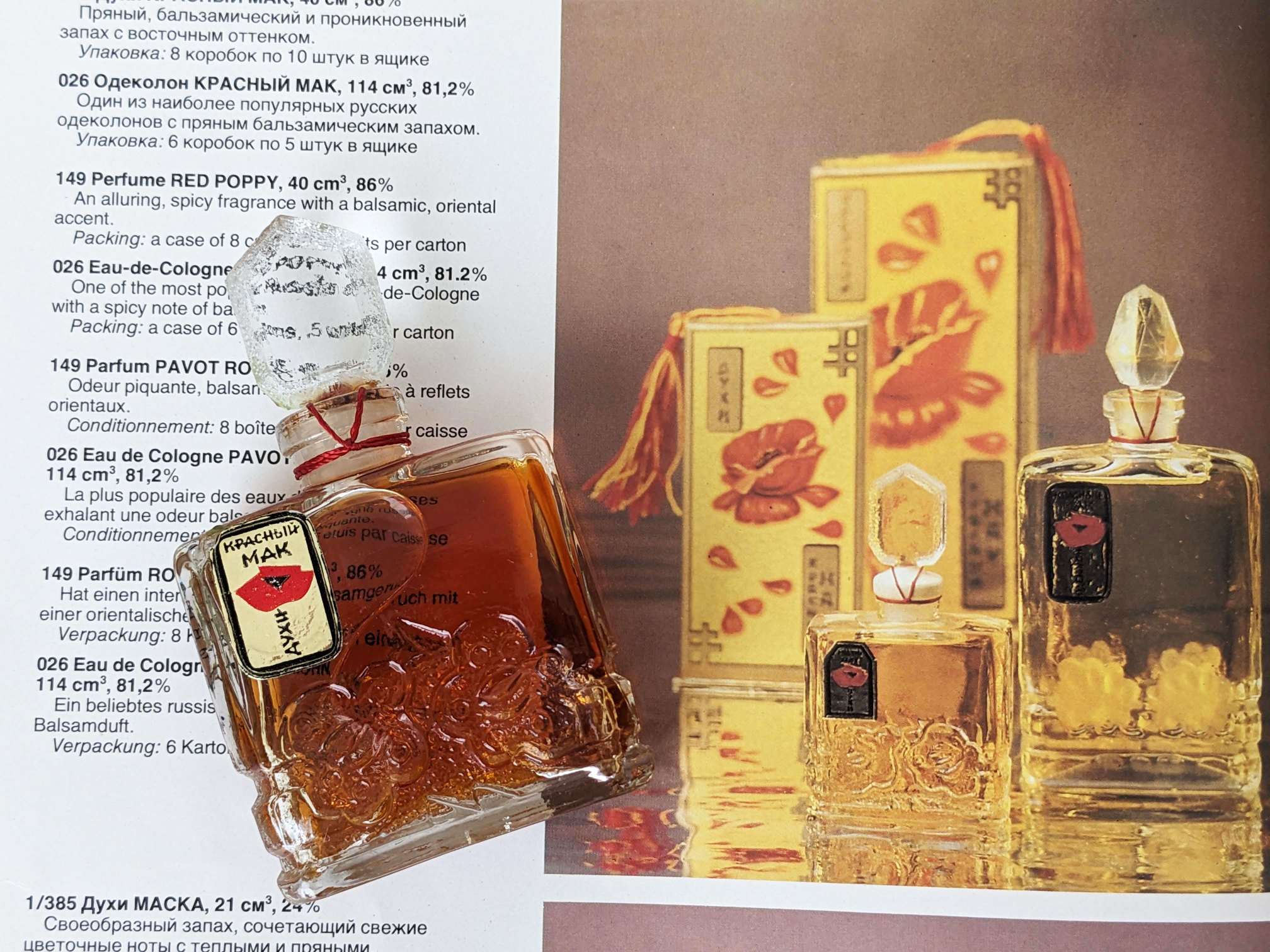 Krasny Mak' (Red Poppy): Who Is the Perfumer? ~ Vintage Fragrances