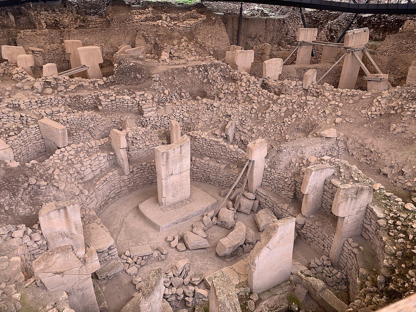 Gobekli tepe excavation site