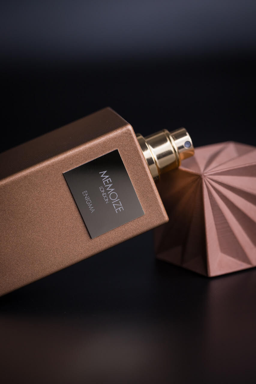 Enigma by Memoize shown against a dark backdrop