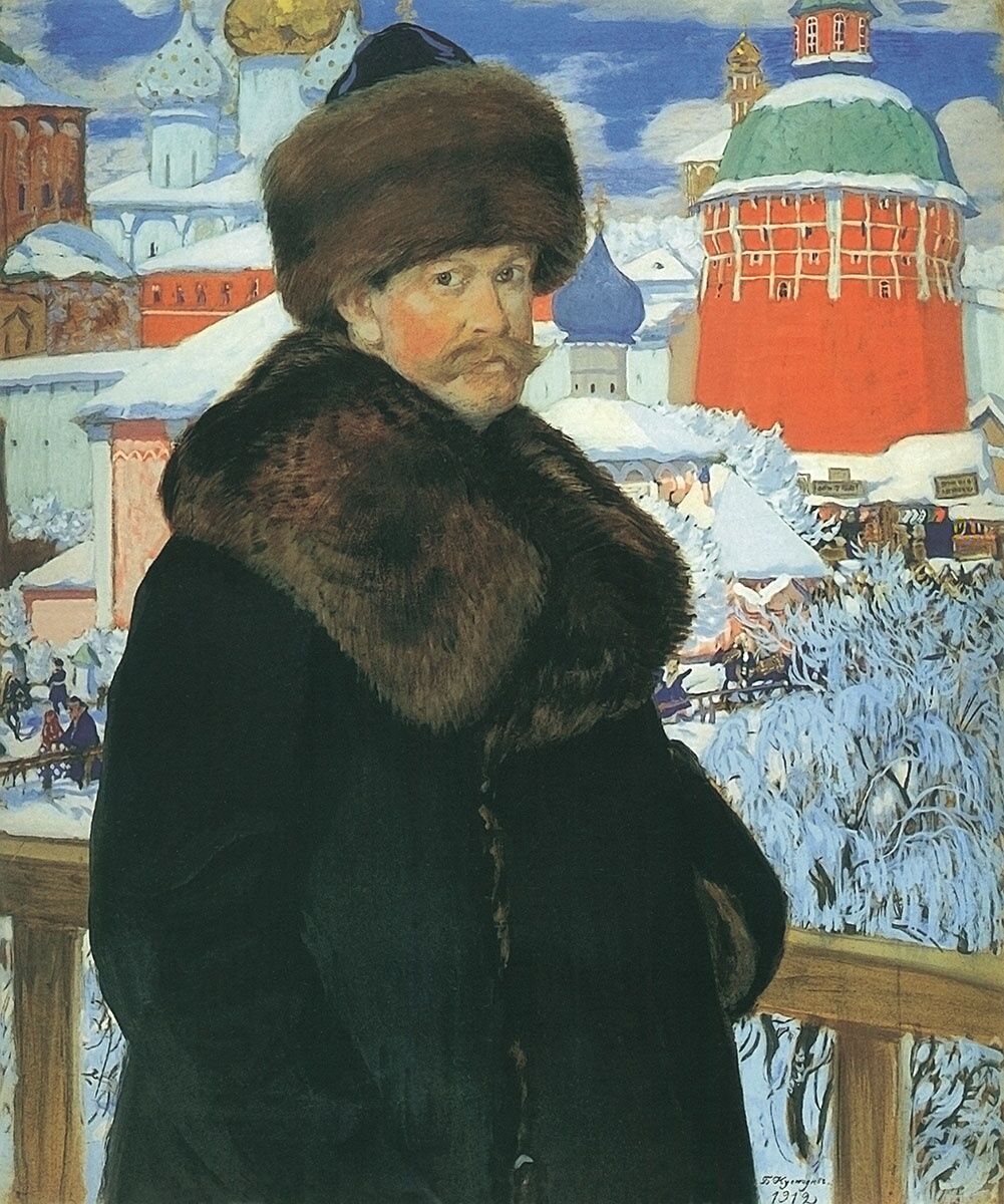 Autoportrait Boris Kustodiev