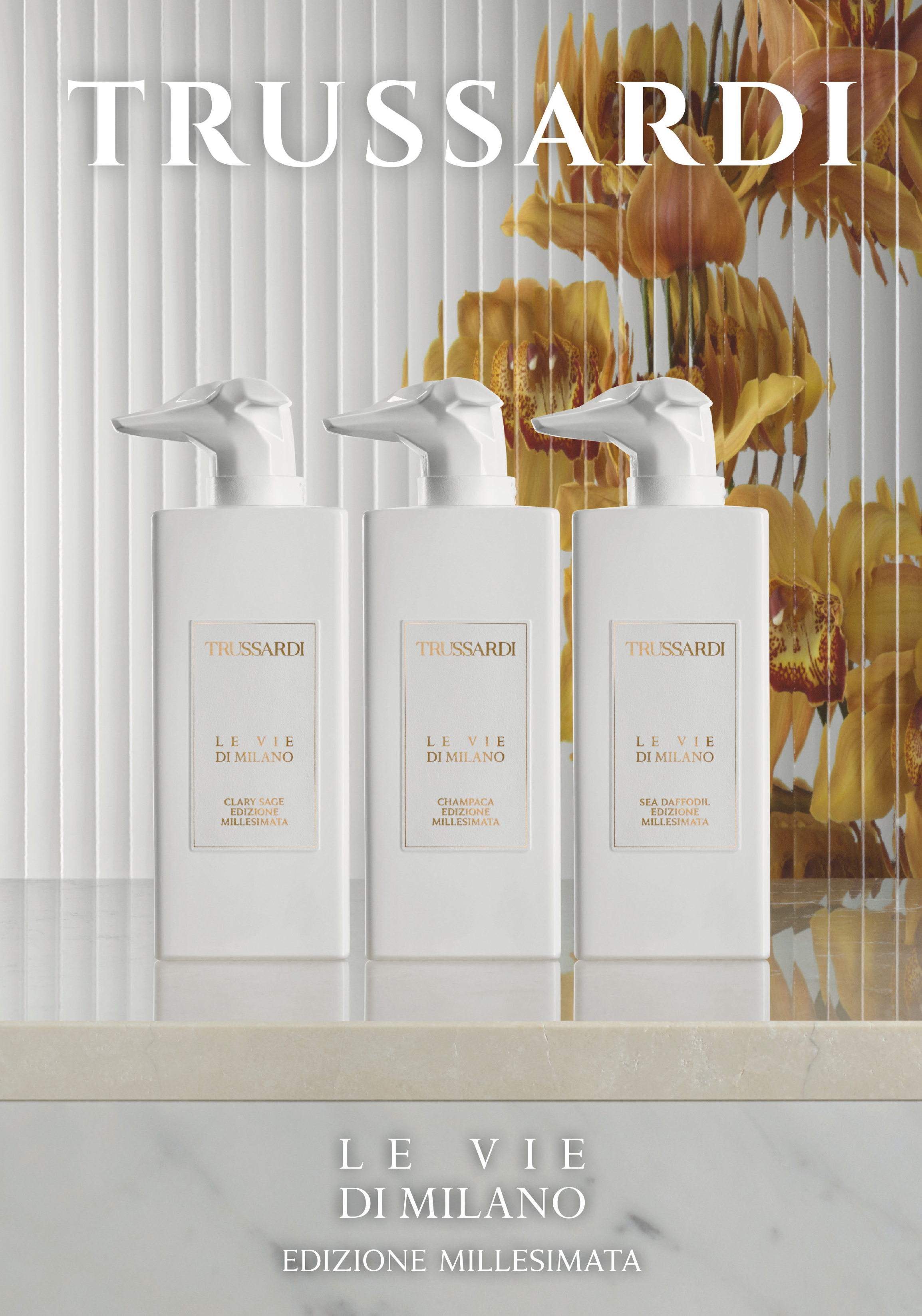 Trussardi Le Vie di Milano Edizione Millesimata: Champaca, Clary Sage and Sea Daffodil