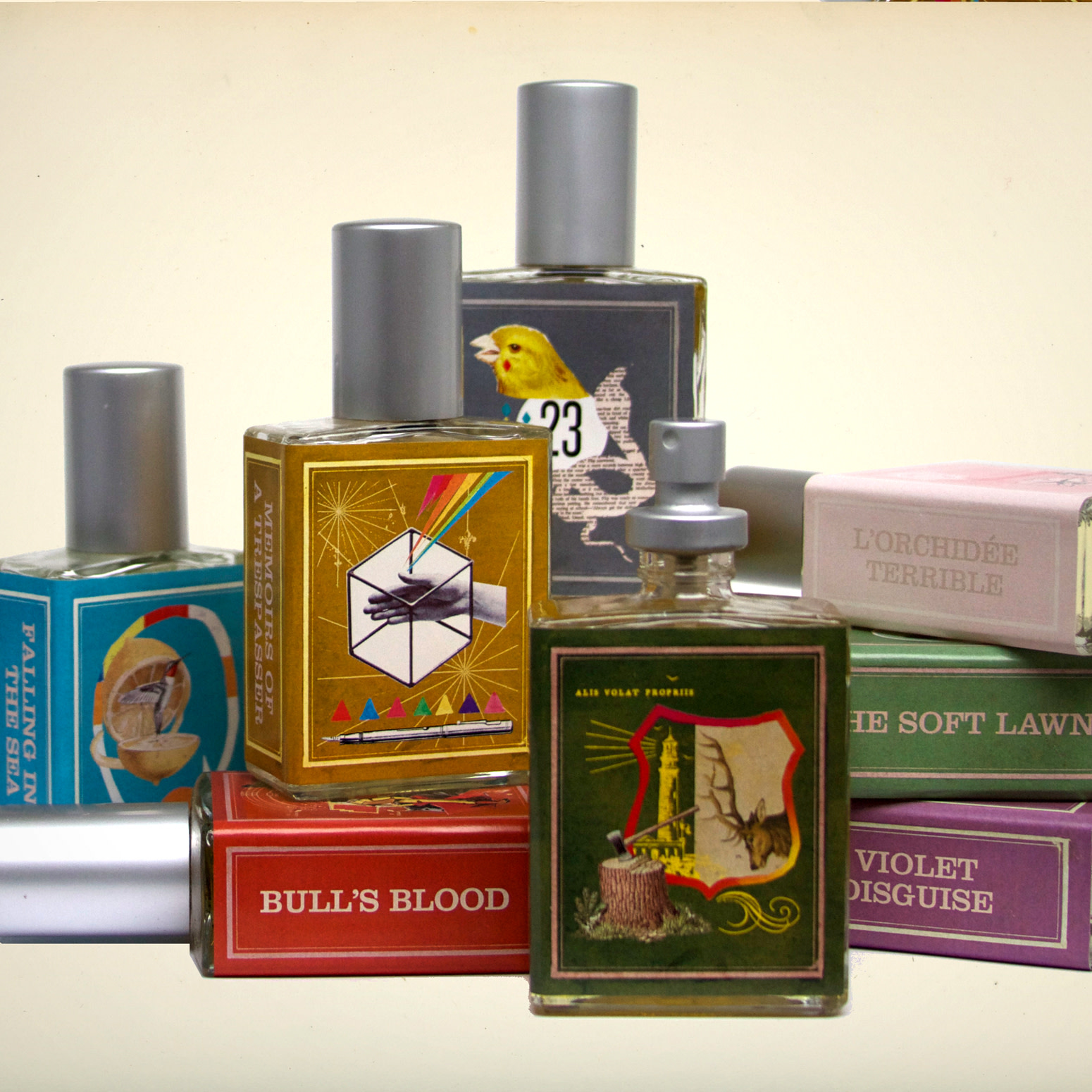 Lahvičky Imaginary Authors