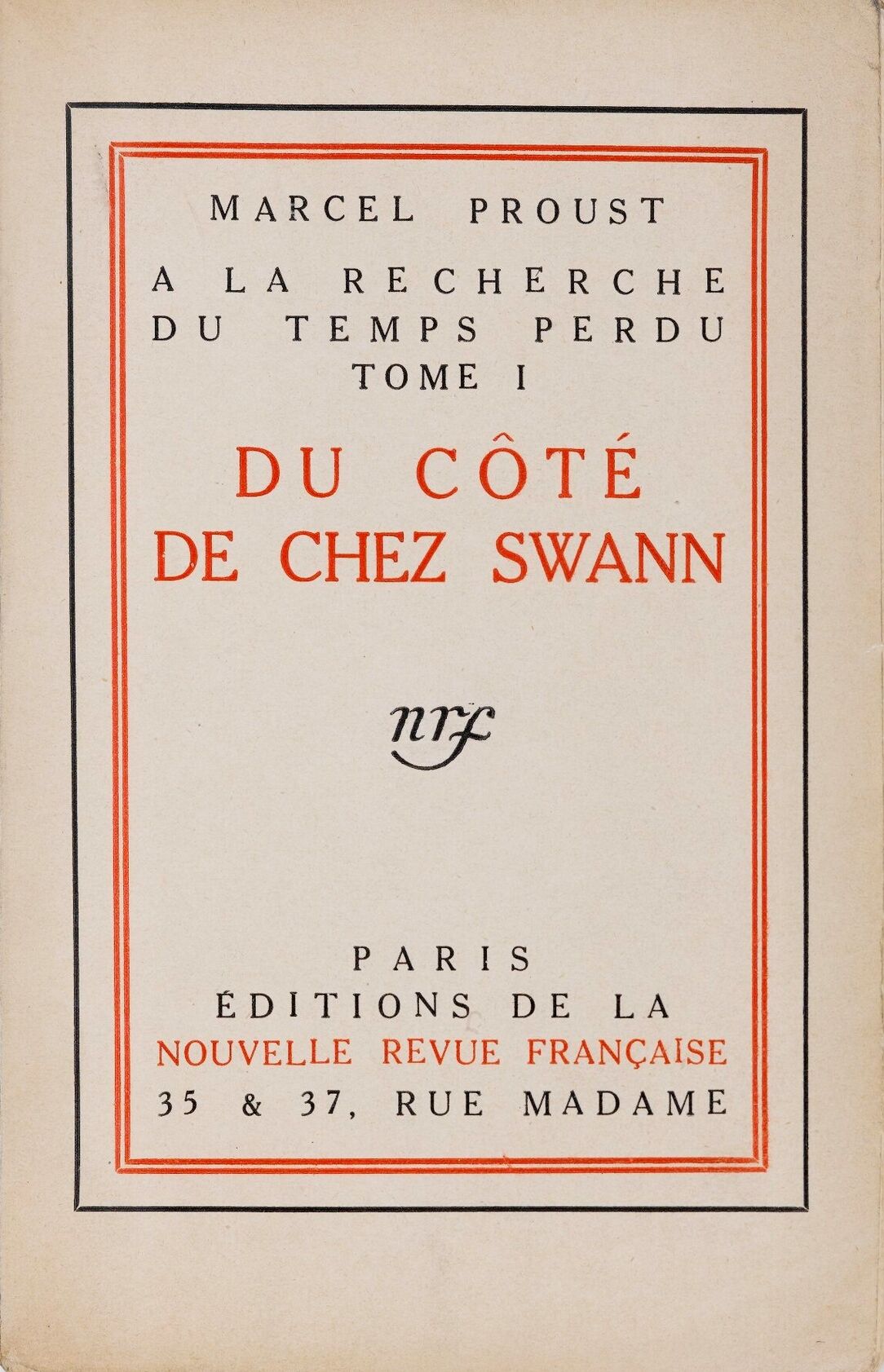 du cote chez swann, marcel proust