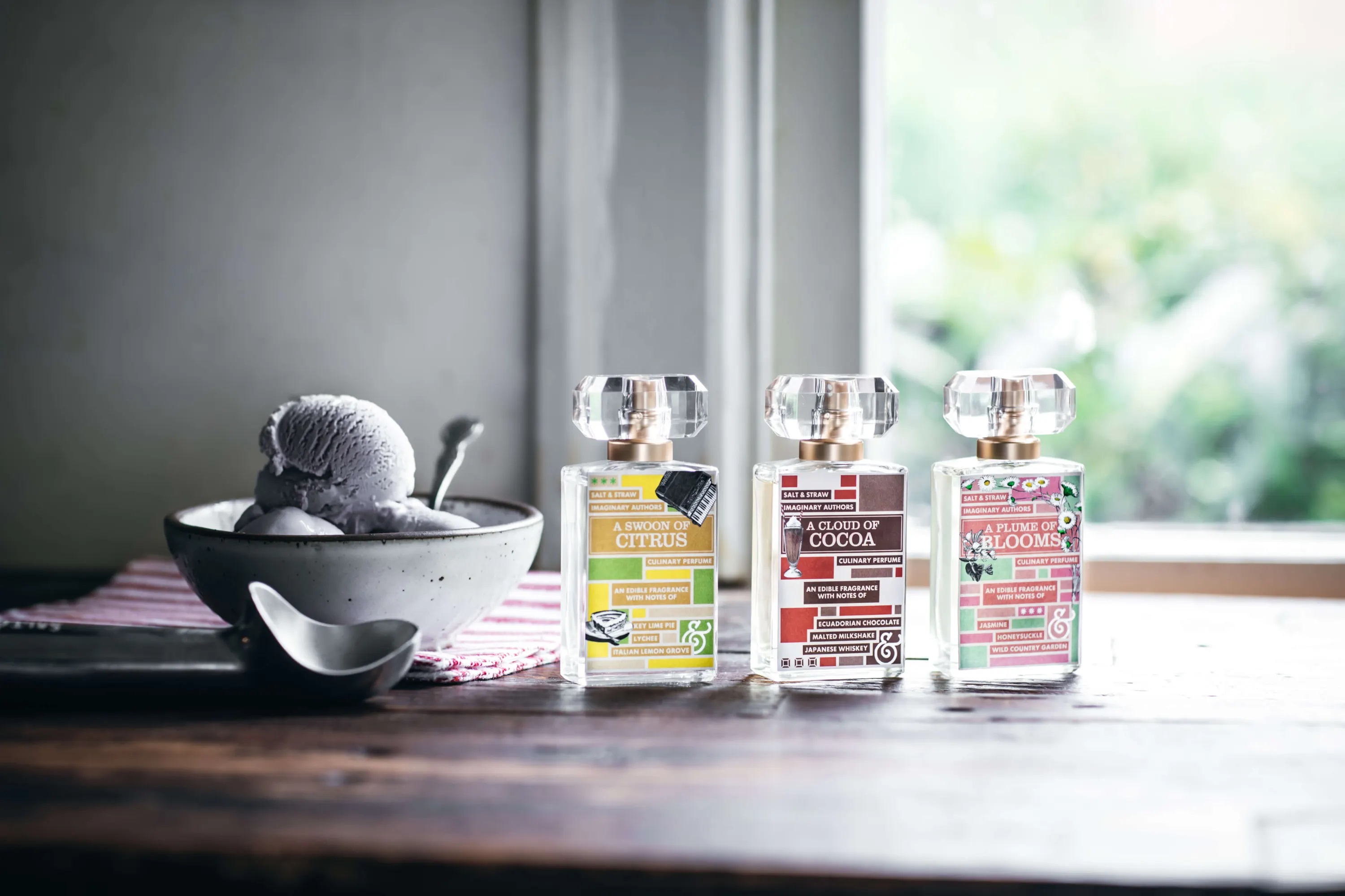 Three Culinary Perfumes by Imaginary Authors ~ Flavour Fusions