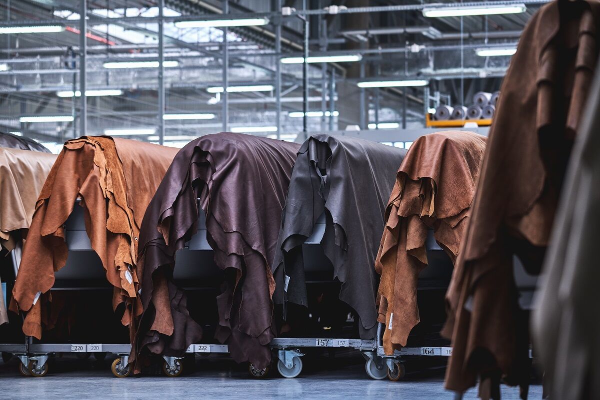 leathers drying