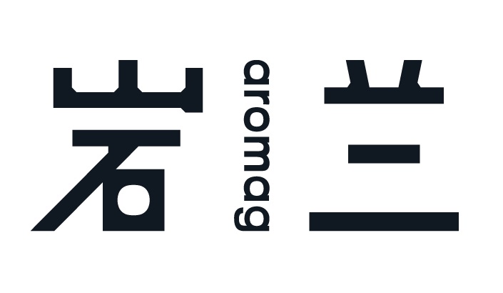 Chinese perfume brand aromag 岩兰 logo 