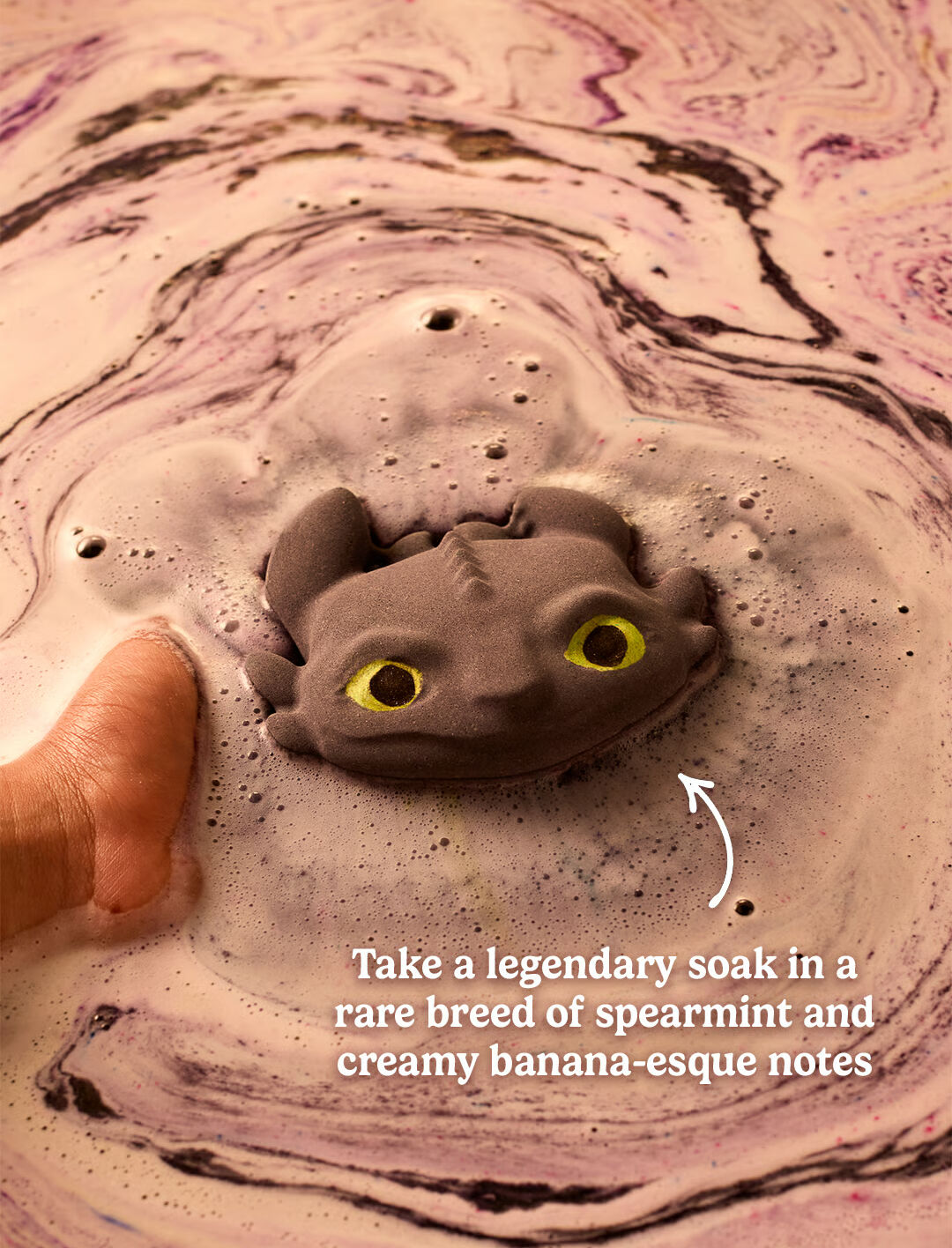 Toothless Bathbomb by Lush