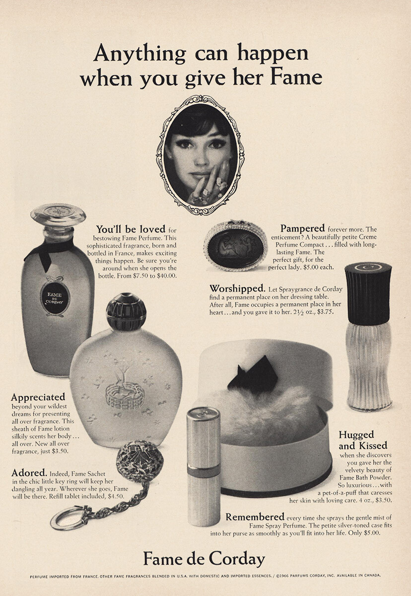 Fame de Corday: The Essence of Triumph ~ Vintages