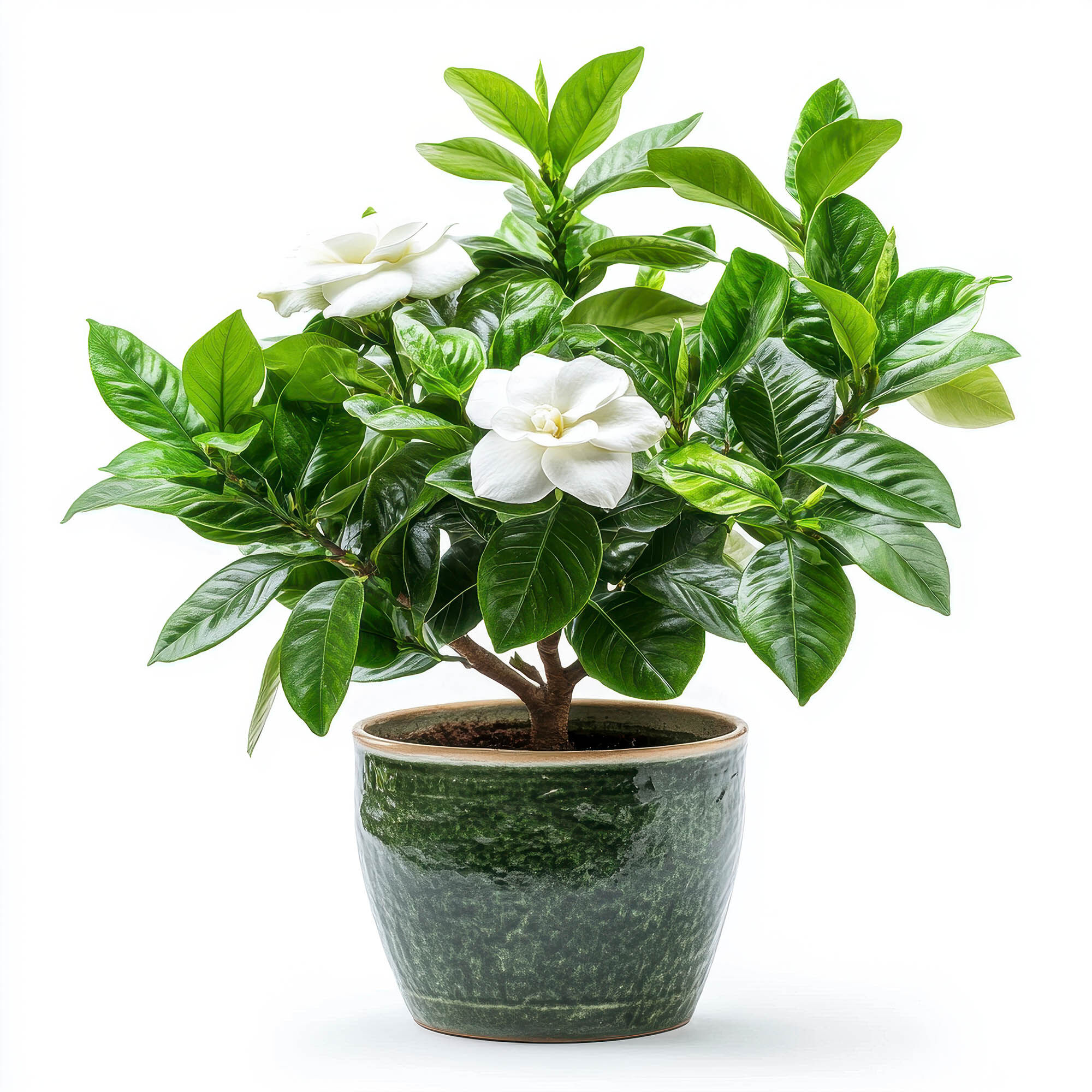 gardenia plant in a pot.