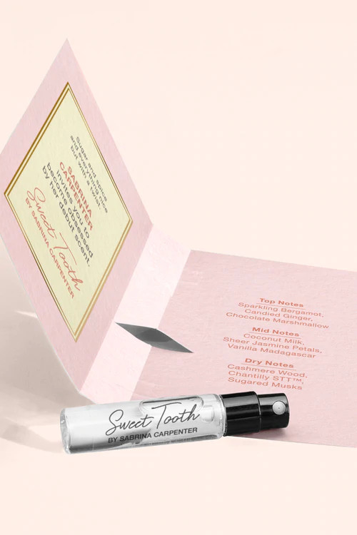 Sweet Tooth by Sabrina Carpenter: Taking Things Literally ~ New Fragrances