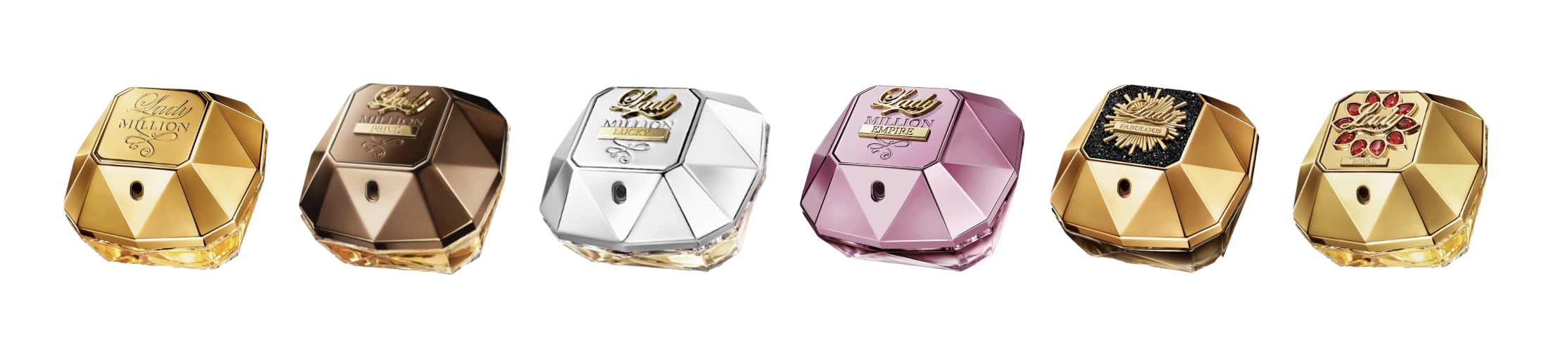 LADY MILLION ROYAL Paco Rabanne: Playful Sister Of The Original Lady ...