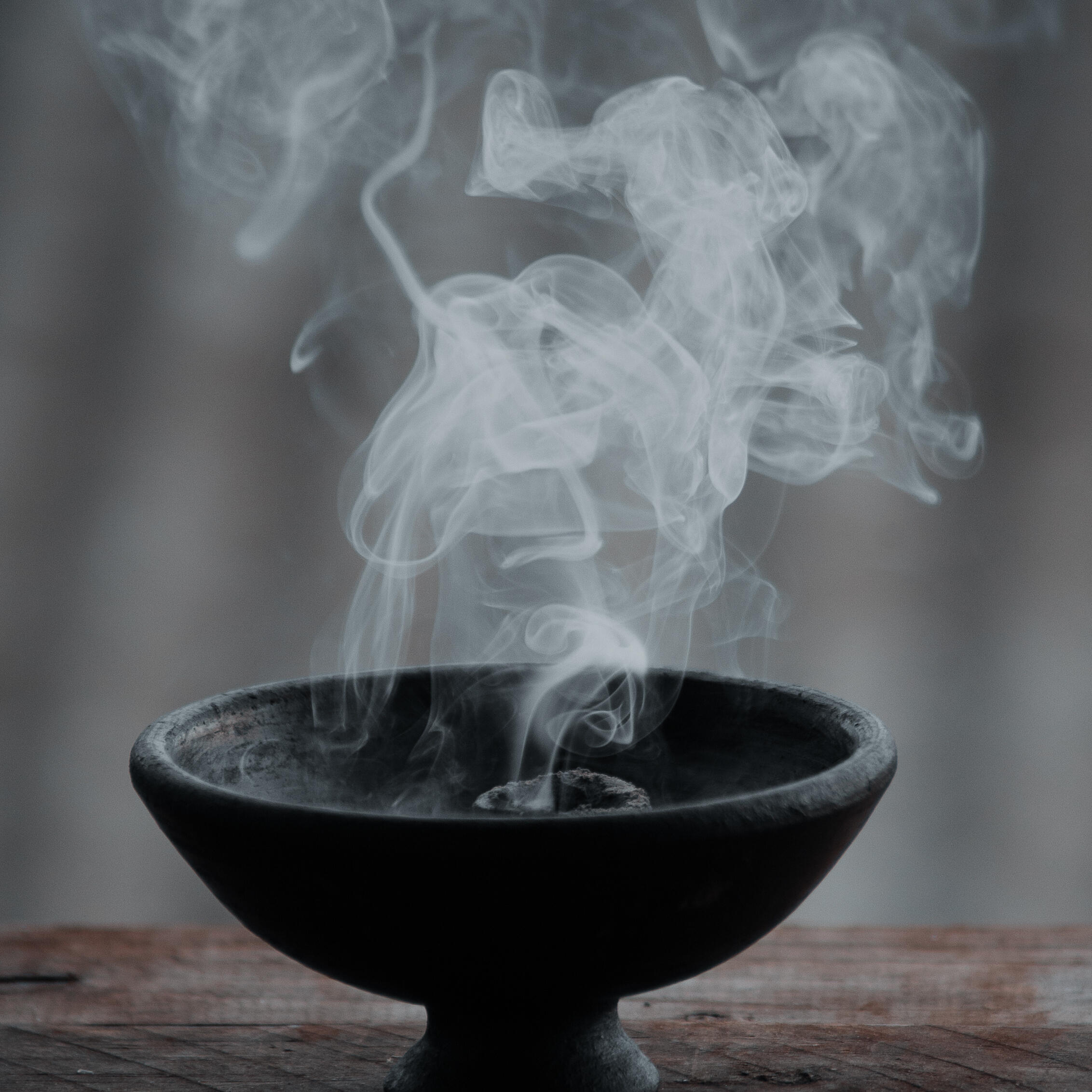 Smoking incense