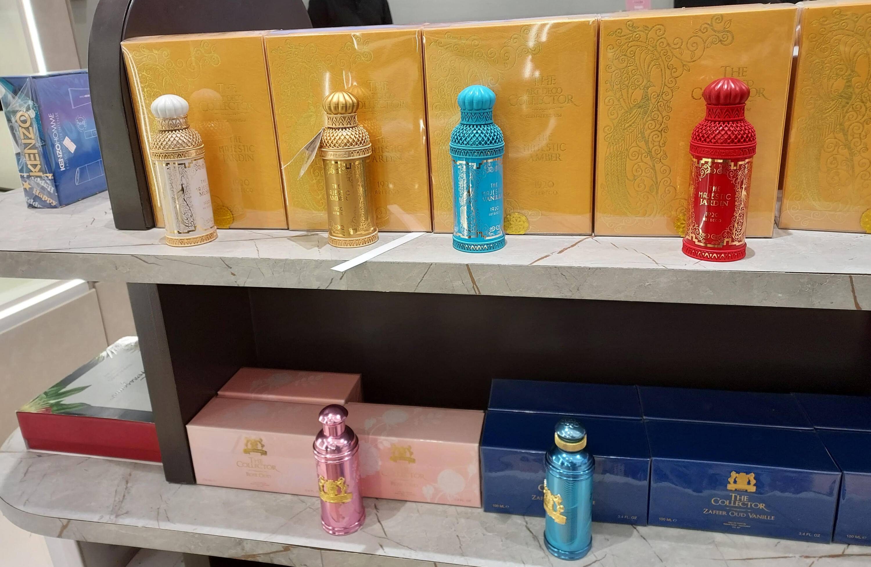 brands at Faces shop in Cairo