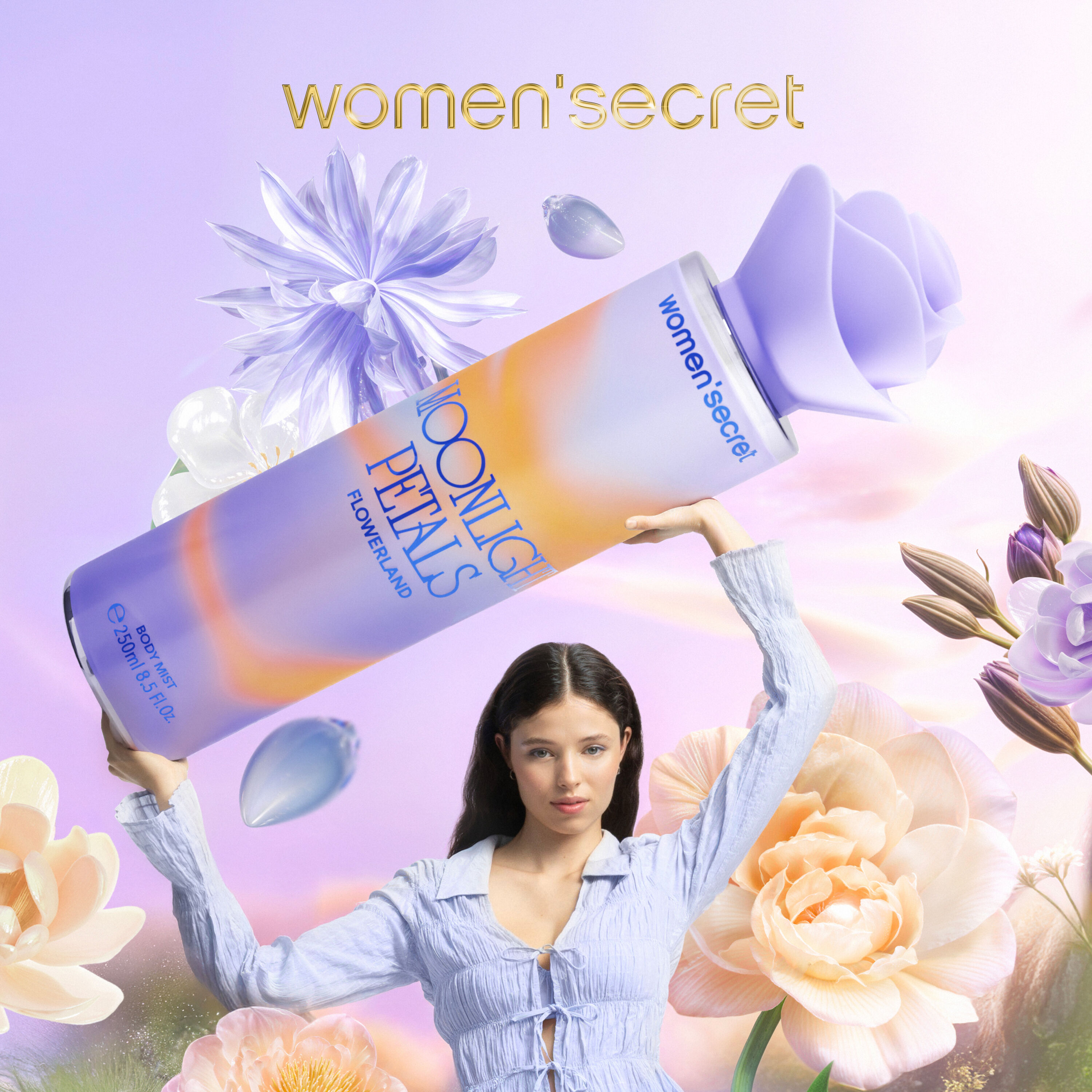 women secret flowerland moonlight petals