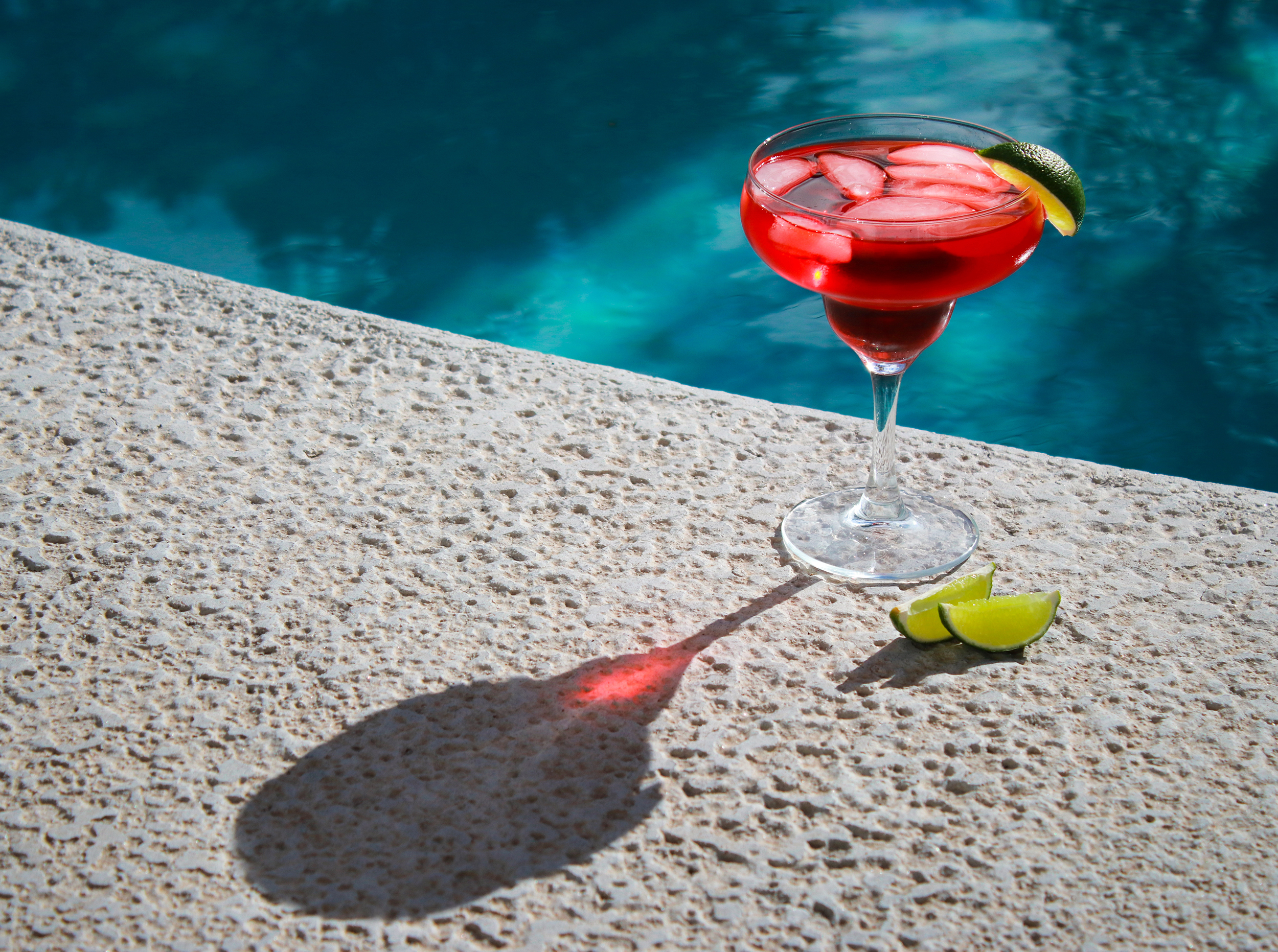 red cocktail