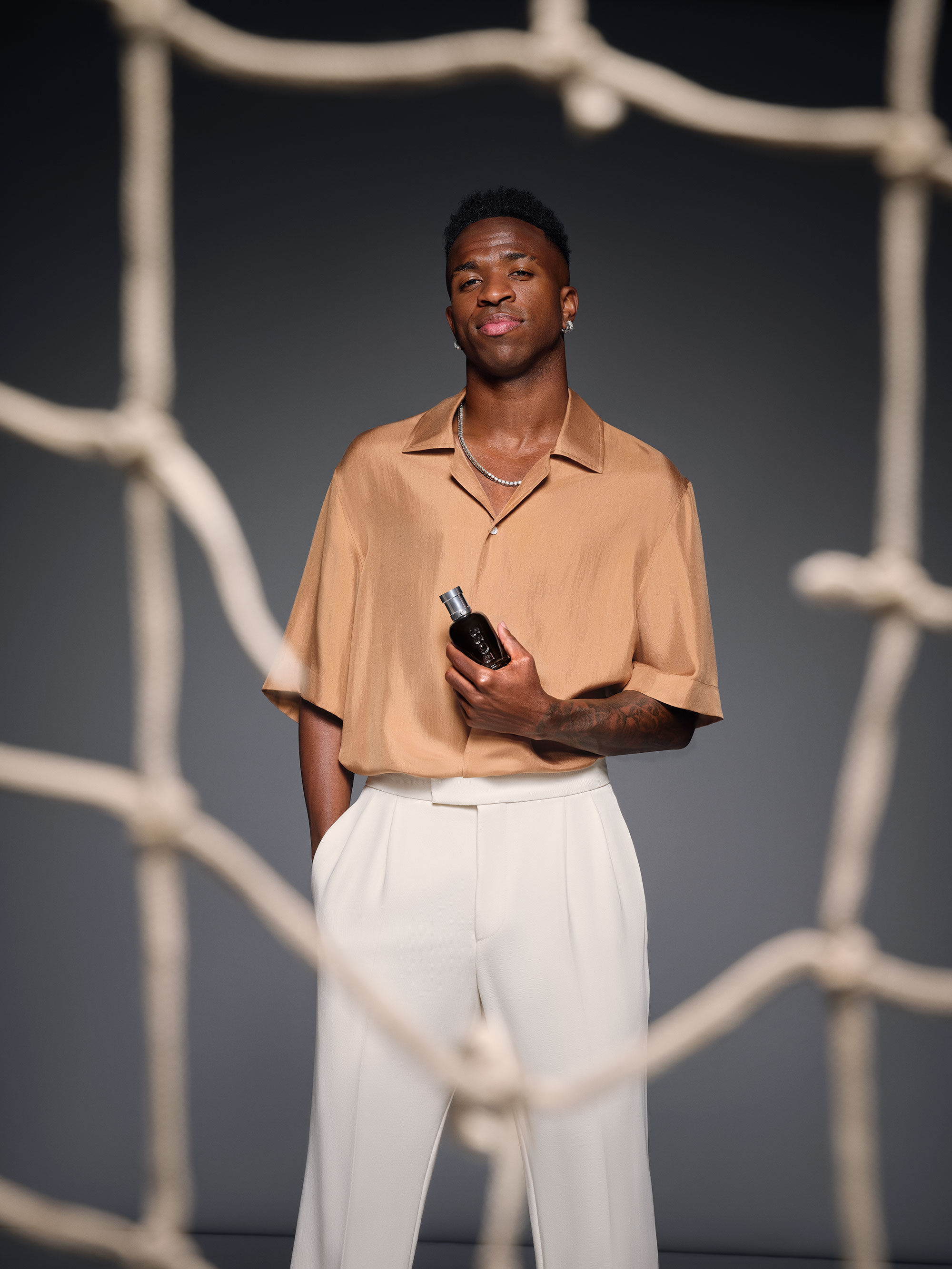 boss bottled beyond, vinicius junior