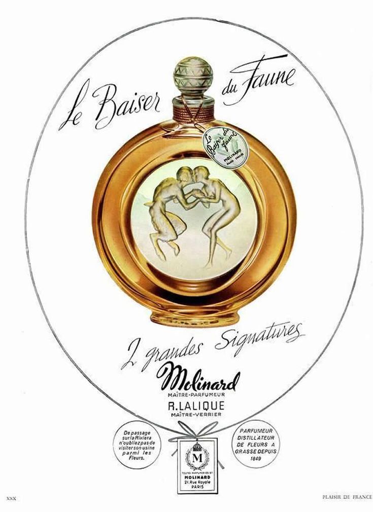 baiser du faune molinard