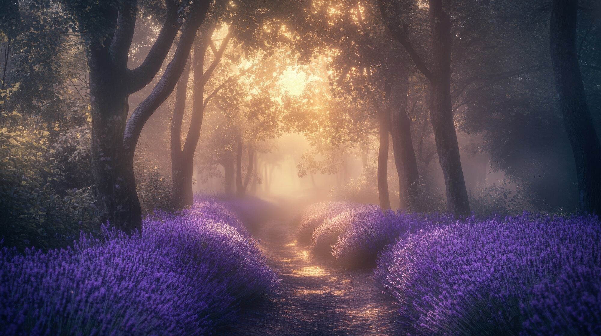 lavender garden