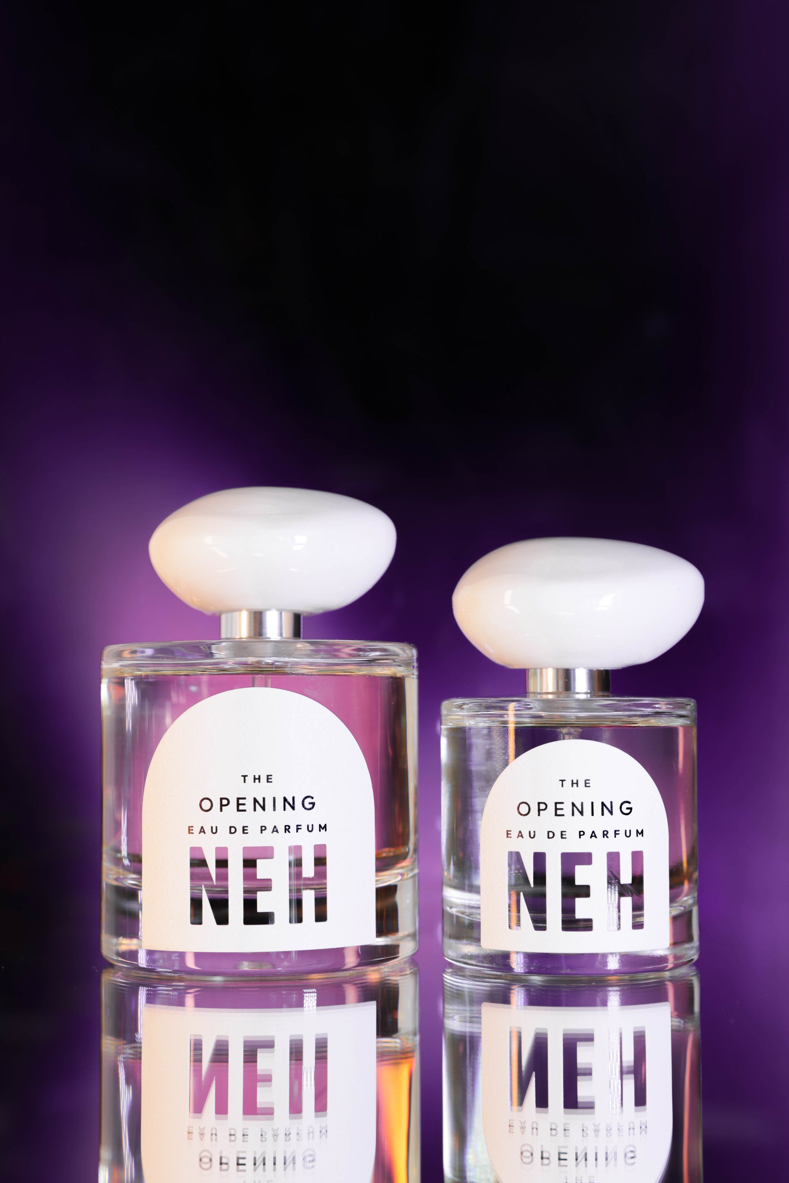 Two bottles of The Opening in different sizes