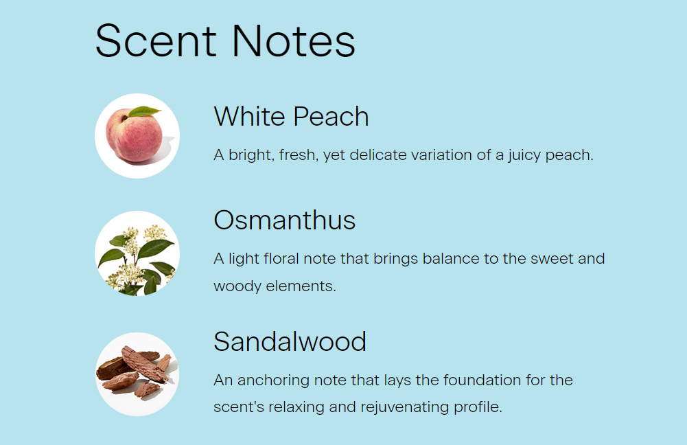 Peach Fields od Skylar Fragrance Notes