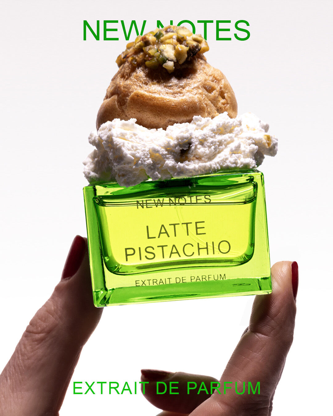 new notes latte pistachio