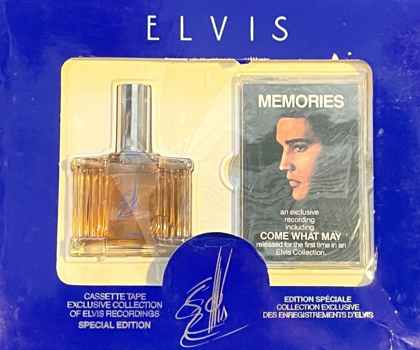 Elvis cologne cassette