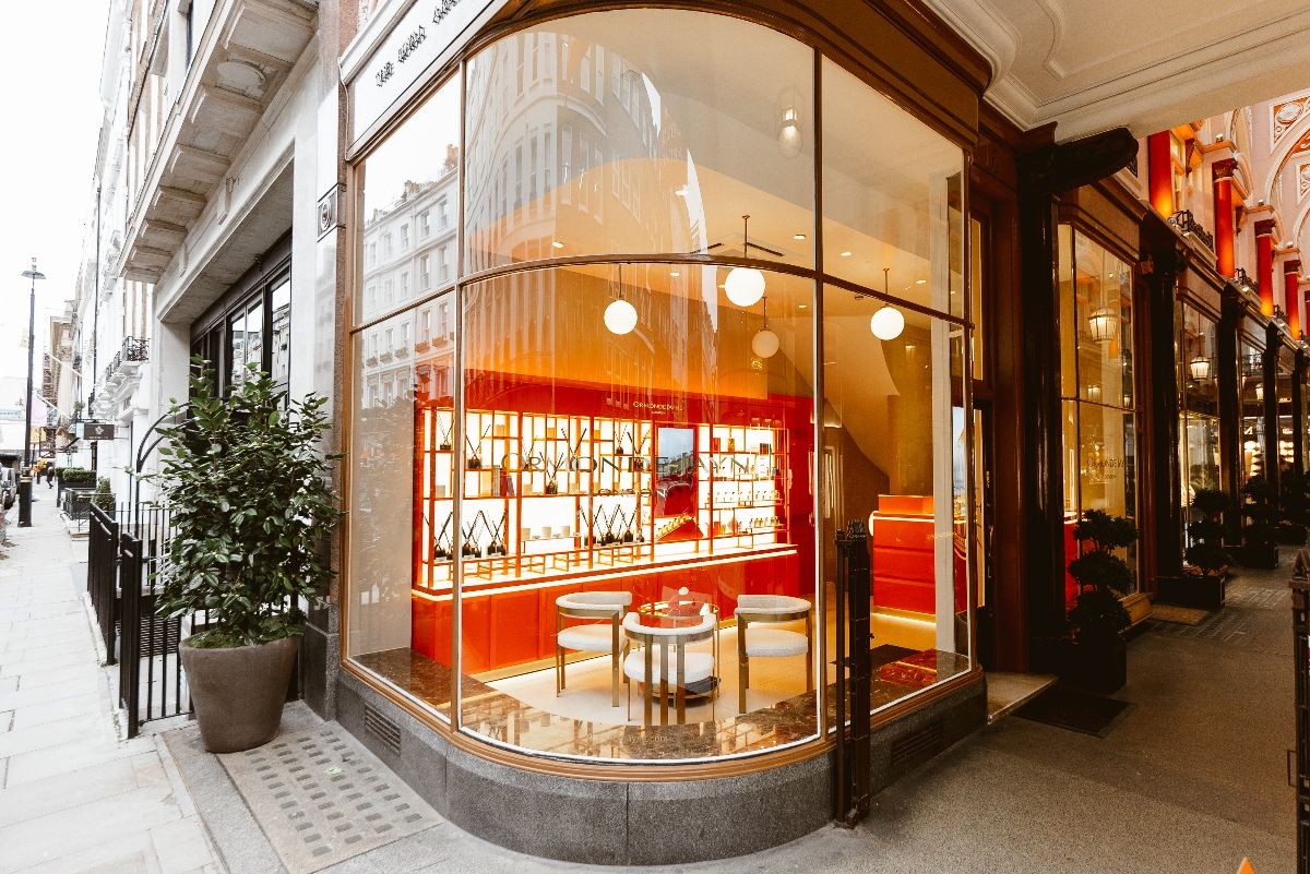 Front aspect of the new Ormonde Jayne store