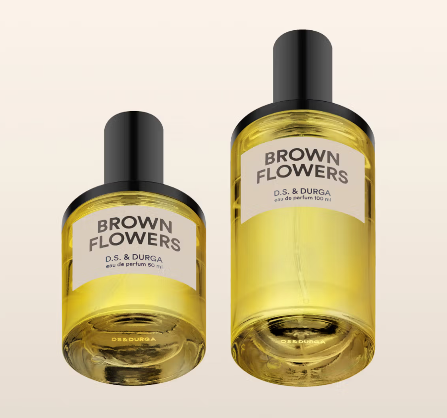 Brown Flowers by DS & Durga