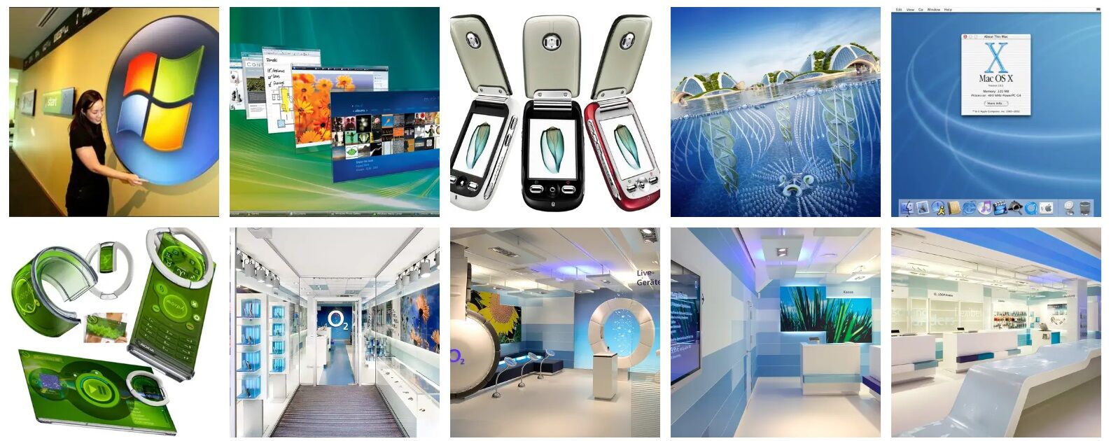 Futuristic Nostalgia The Frutiger Aero Aesthetic in Fragrances Columns