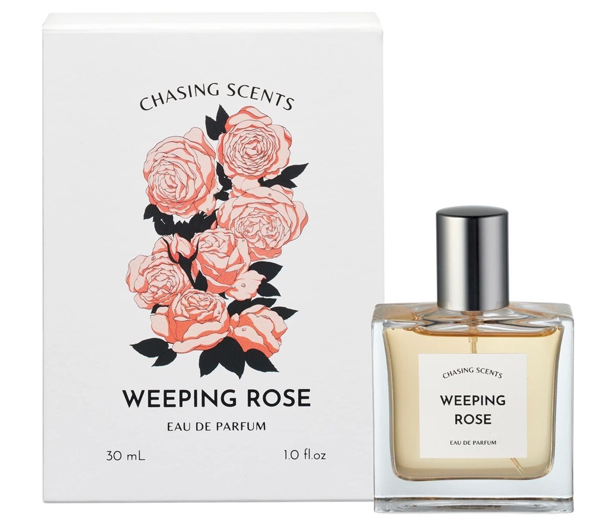 Weeping Rose flacon and box