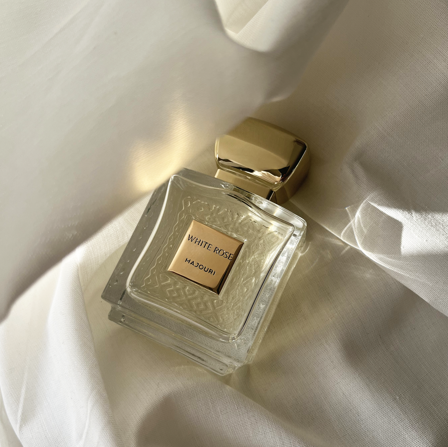 Two Flowers by Majouri: White Rose and Charming Tuberose