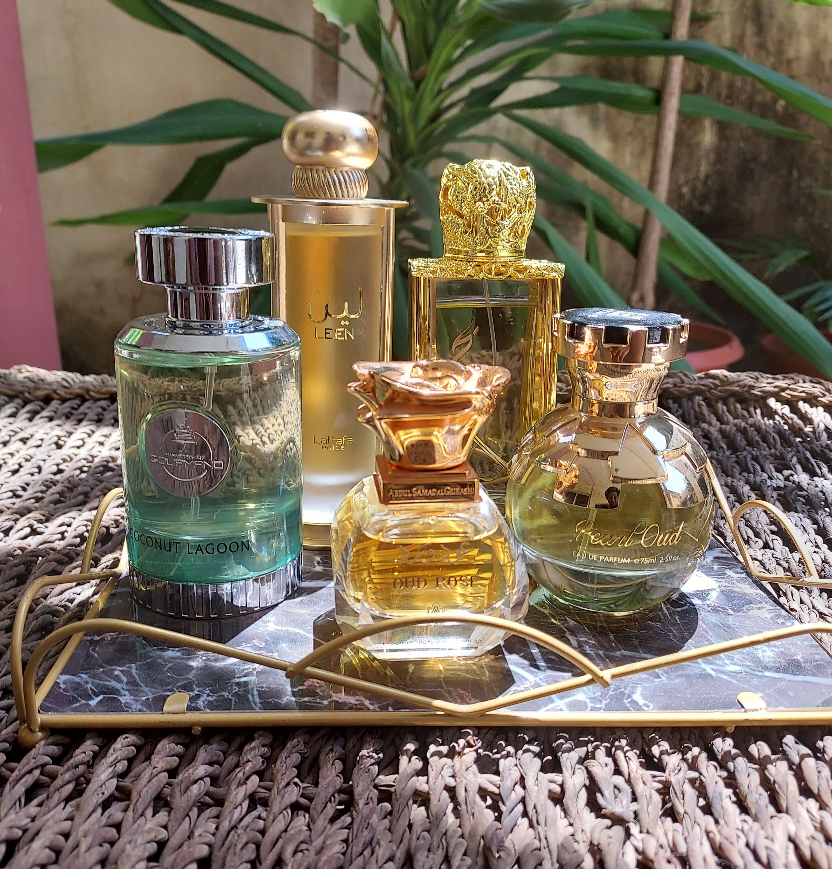 Group photo Middle Eastern perfumes