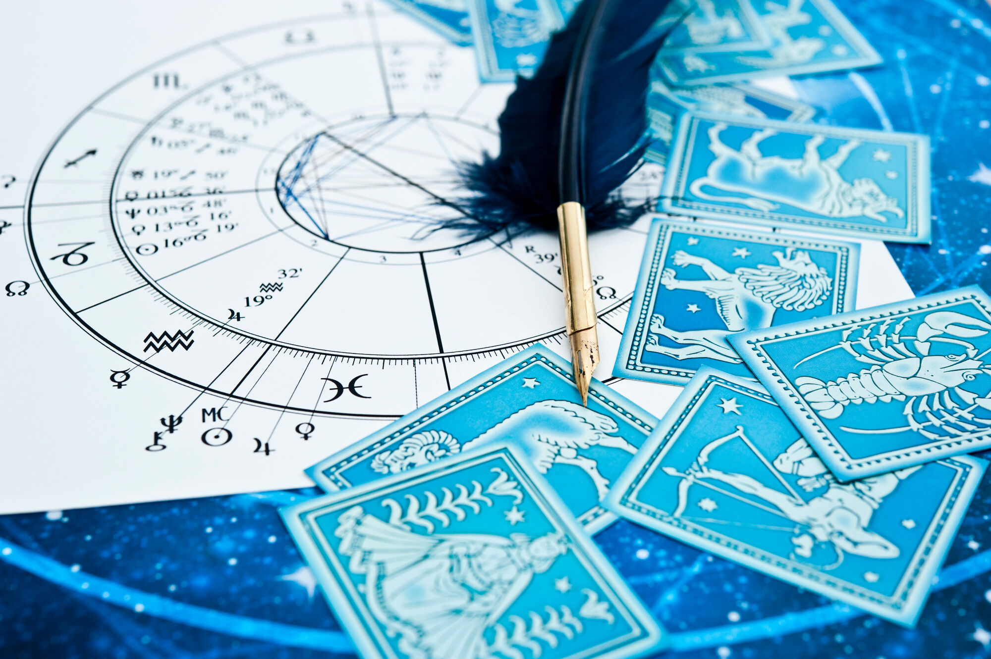 Horoscope cards