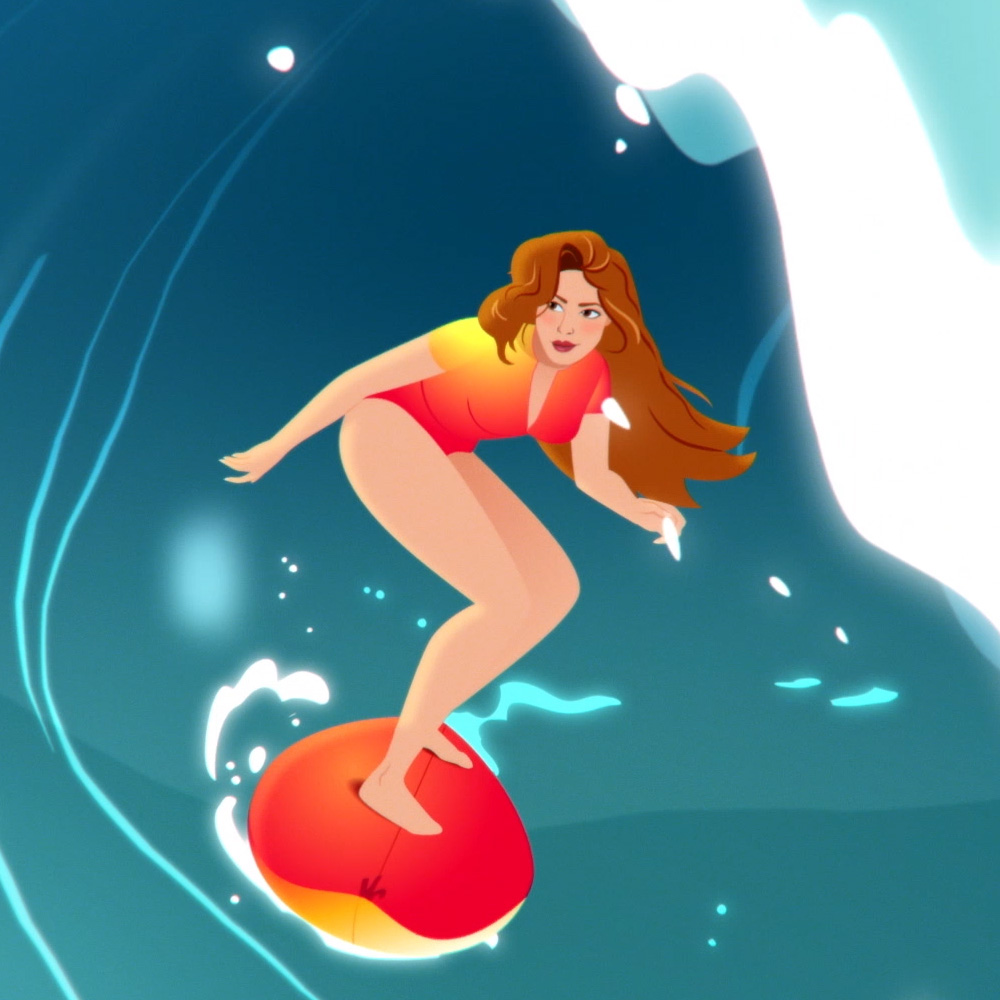Shakira dance ocean