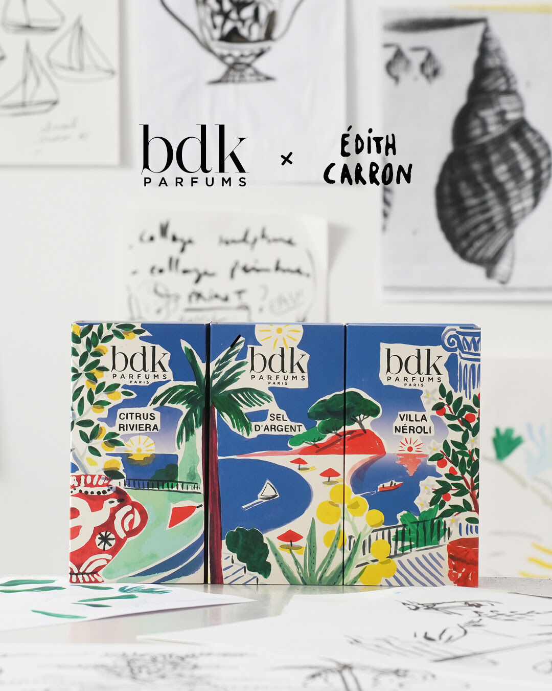 Collection BDK X Edith Carron