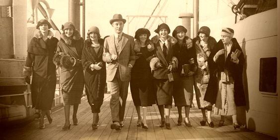 jean patou with models