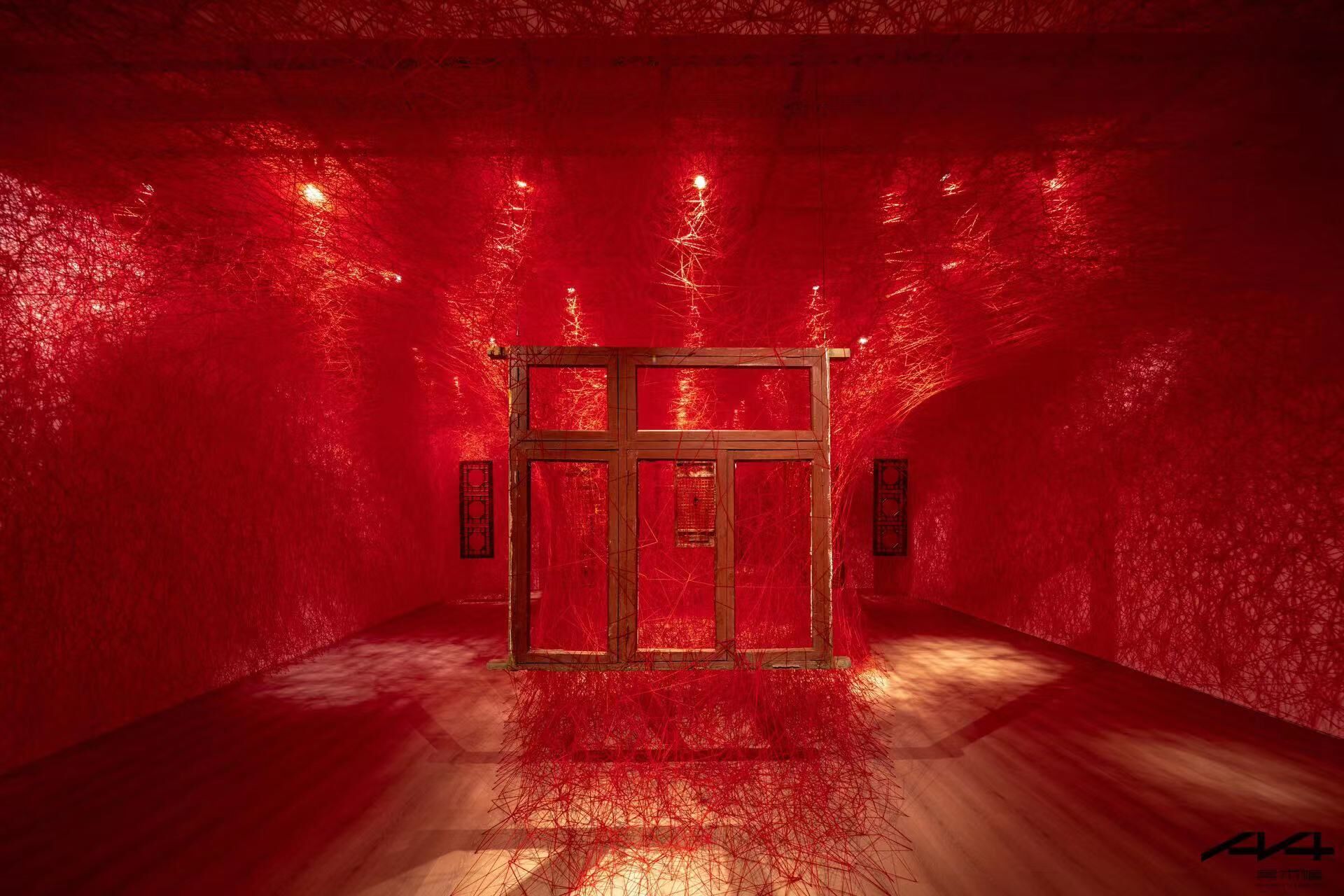 Chiharu Shiota Another Planet exhibition photo