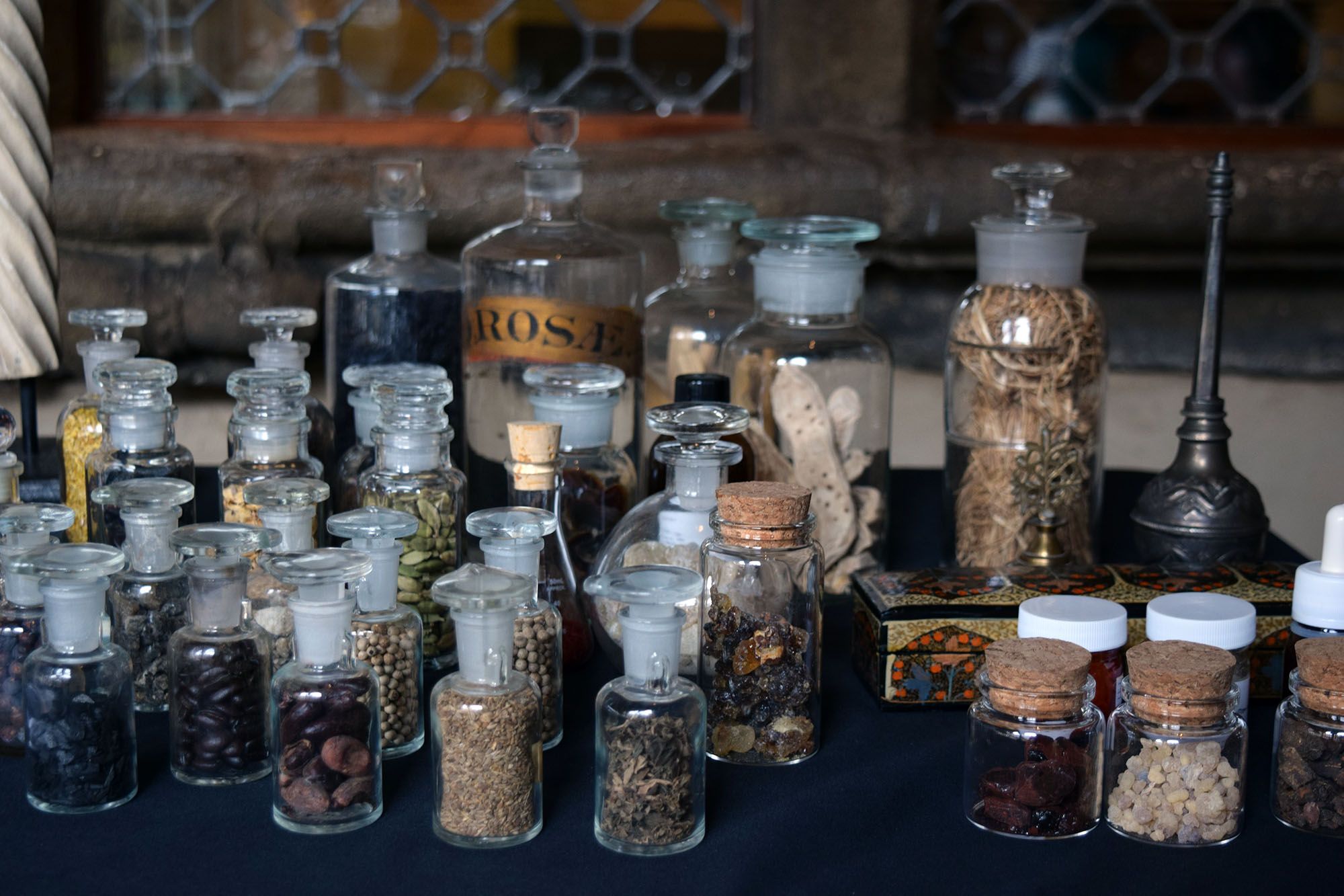 Apothecary Bottles.