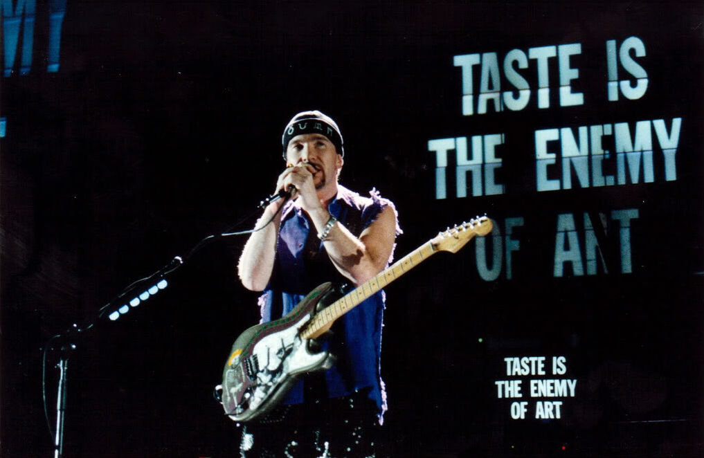 Edge, Zoo TV, Melbourne by Wiki