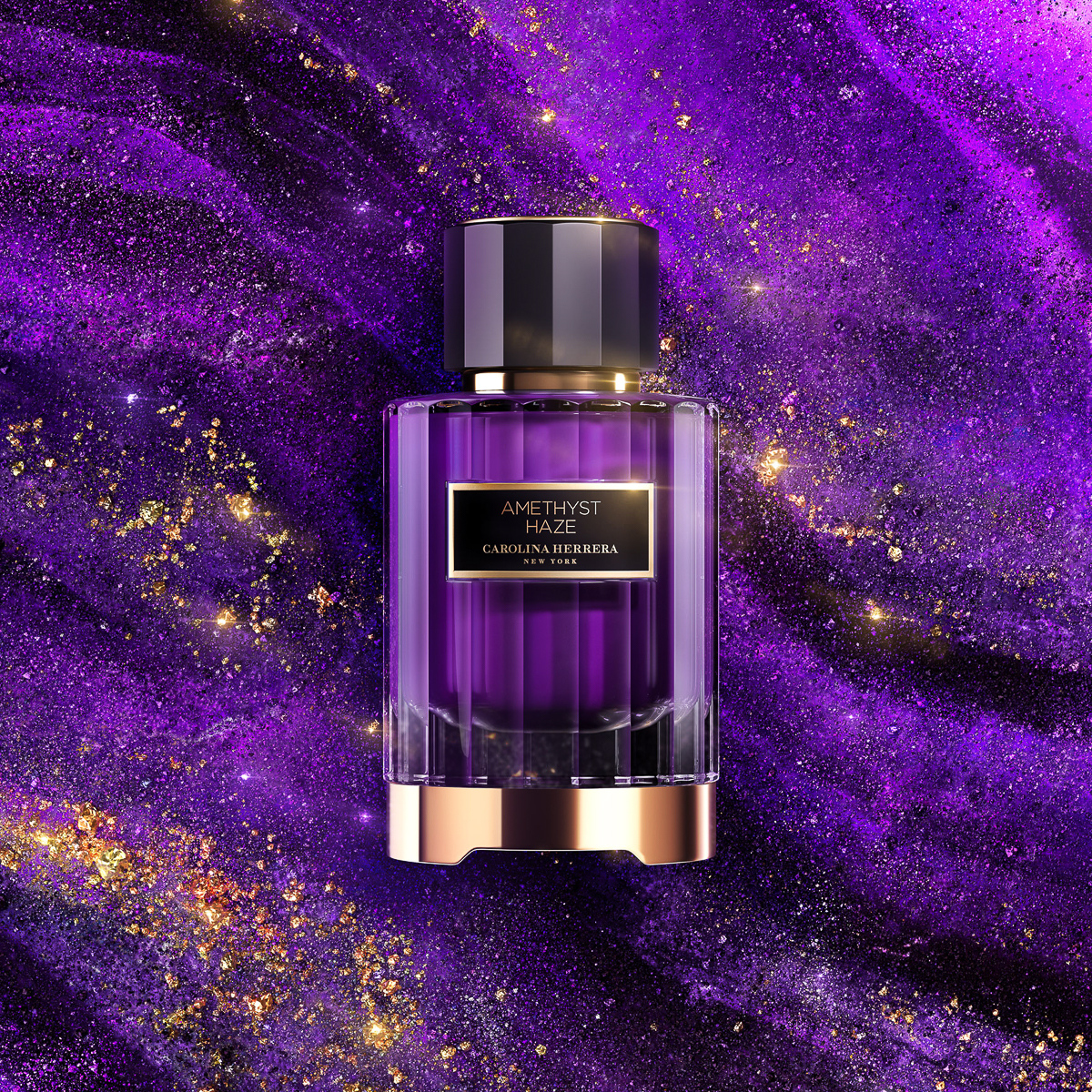 Самые популярные женские ароматы 2023. Carolina Herrera Amethyst Haze. Herrera Carolina фиолетовый флакон. Amethyst Haze. Bejar Amethyst похожие ароматы.