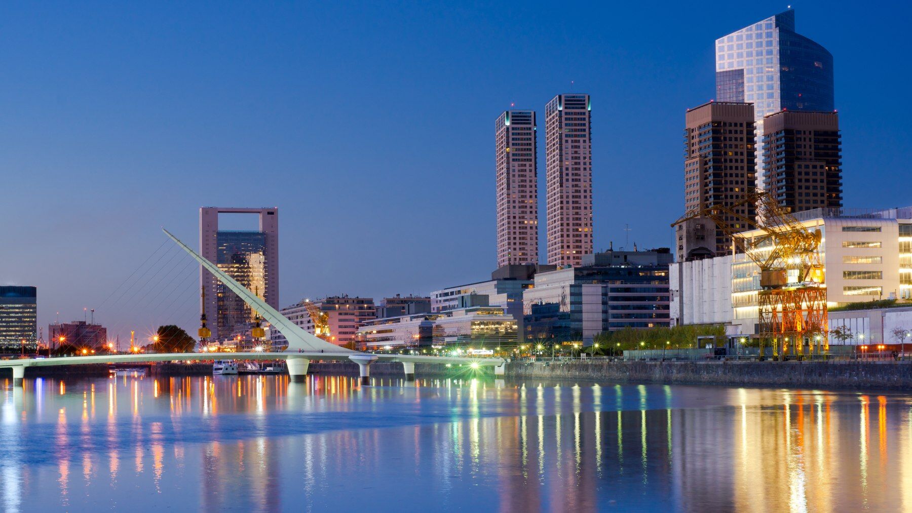 A view of the waterside of Buenos Aires§