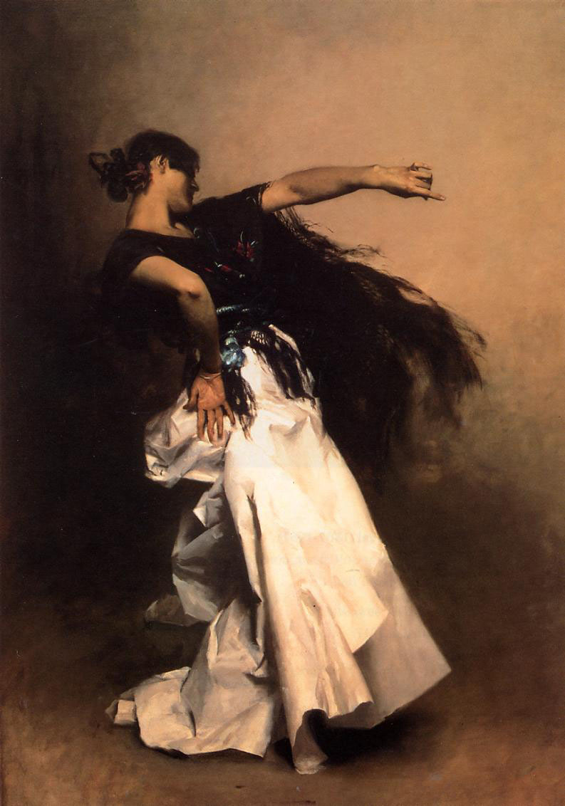 Španělský tanečník John Singer Sargent
