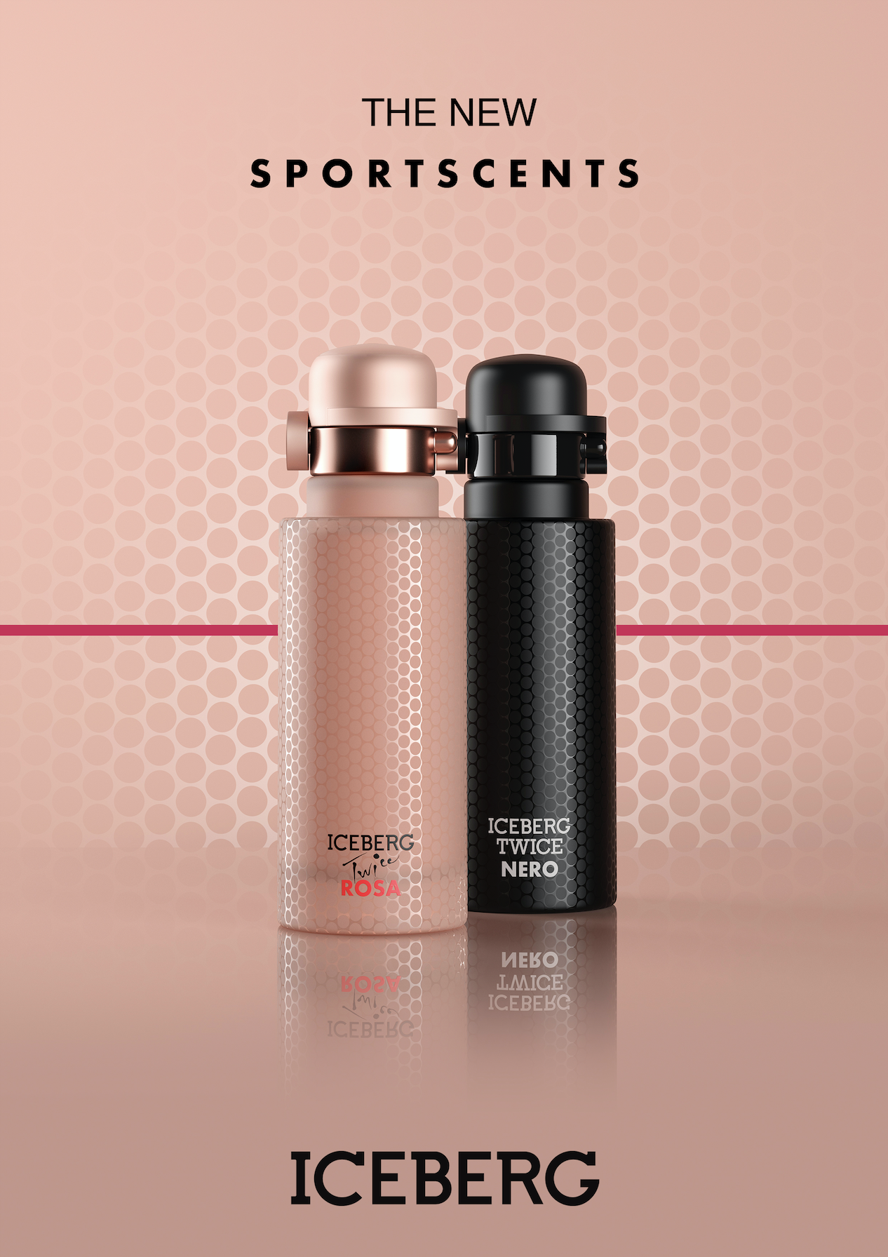 New Sportscents by Iceberg: Twice Rosa and Nero ~ New Fragrances