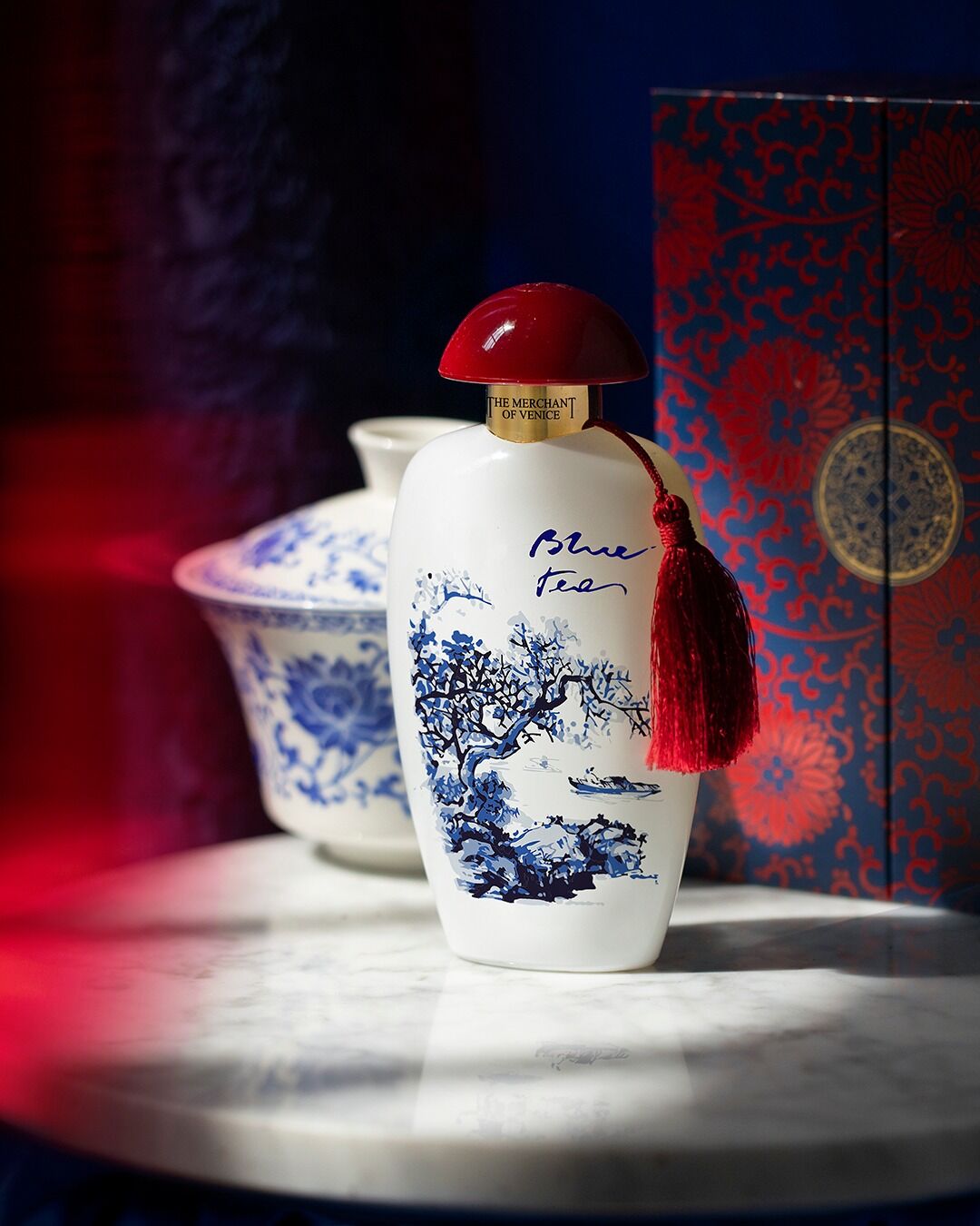 the merchant of venice blue tea