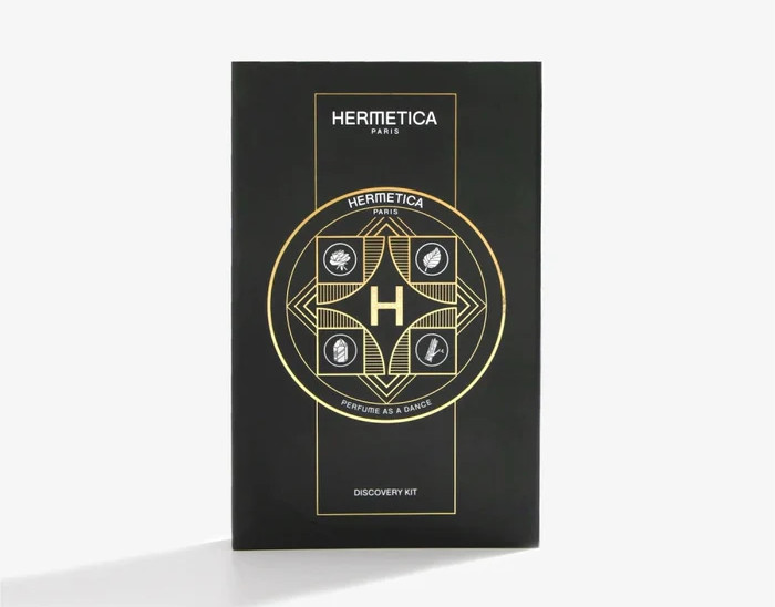 Hermetica Discovery kit box